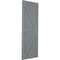 Ekena Millwork True Fit PVC Two Equal Panel Farmhouse Fixed Mount Shutters w/ Z-Bar, Ocean Swell , 12W x 44H, PR TFP102FH12X044CH - alternate 2